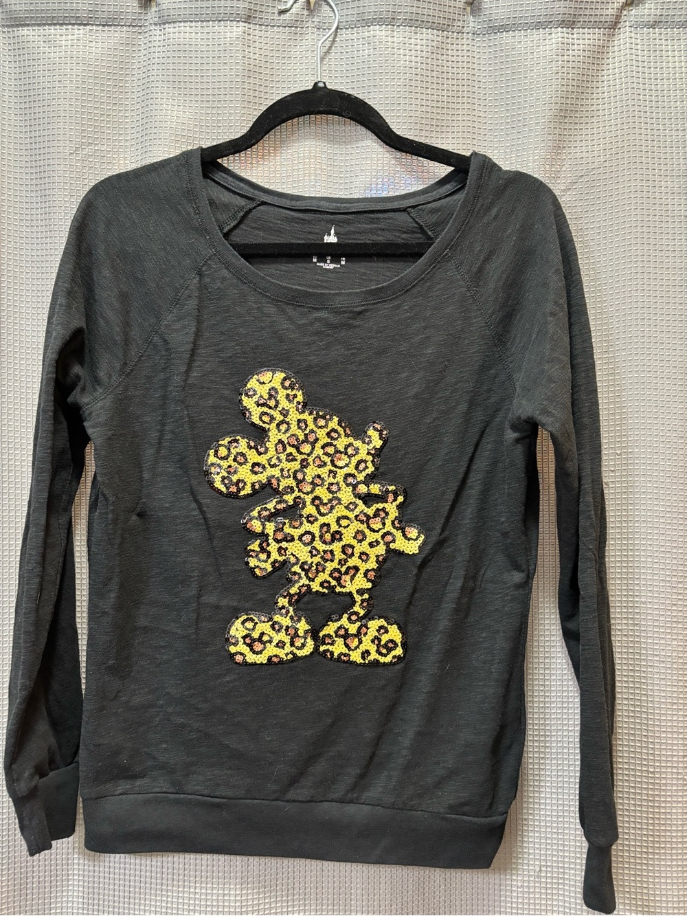Mickey Mouse Leopard Print Sweatshirt